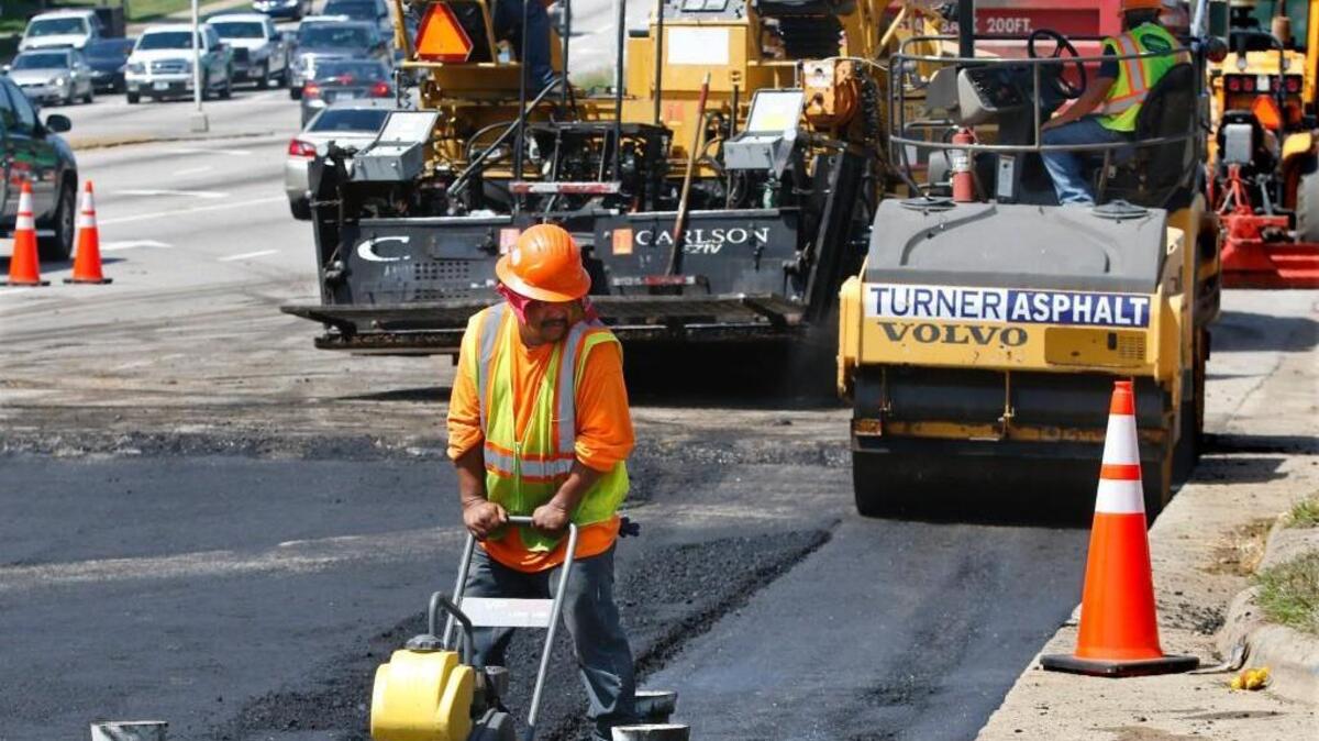 Parts of major roads in the Midlands will be repaved next year.