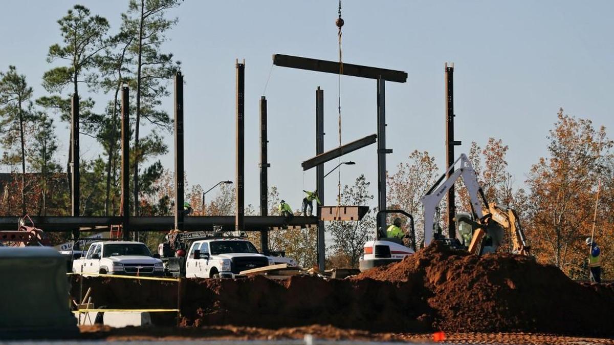 Work progresses in the early stages of building the Legacy at Brier Creek office building on Dec. 1, 2016. The Brier Creek area in west Raleigh near the RDU Airport is continuing to expand with offices, mixed-use buildings, a Harris Teeter, apartments and another shopping center.