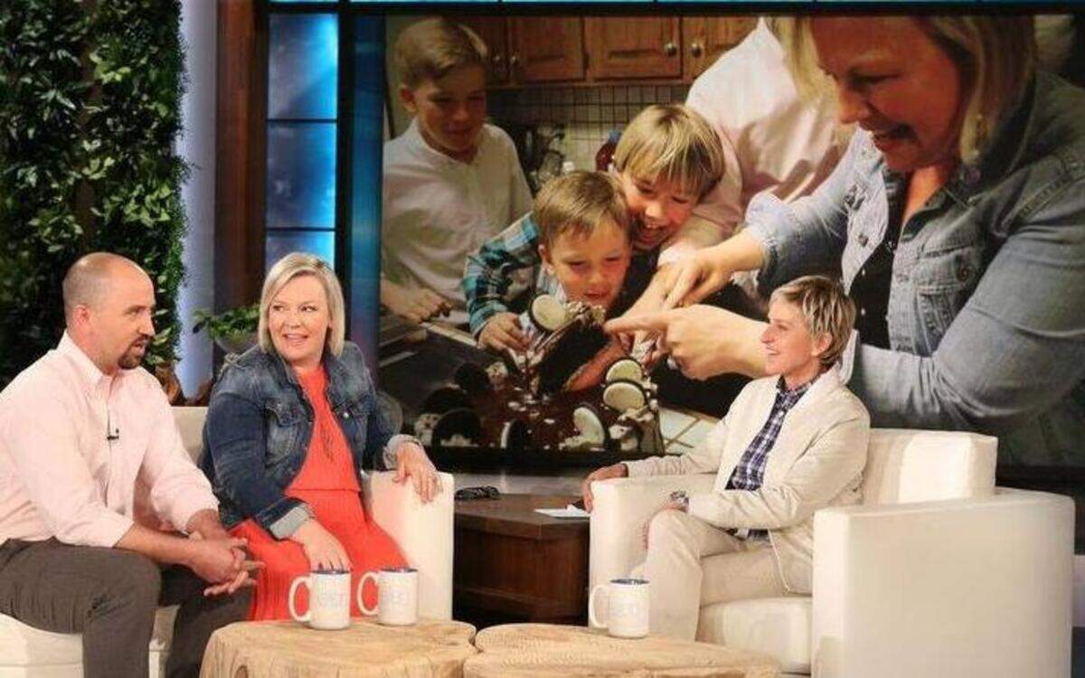 
Stephen and Cher Lair, of Apex, have six boys. But it was Cher’s reaction of learning her seventh child would finally be a girl that got them an invitation to Ellen DeGeneres’ show, “Ellen.” The episode aired April 16, 2015.
