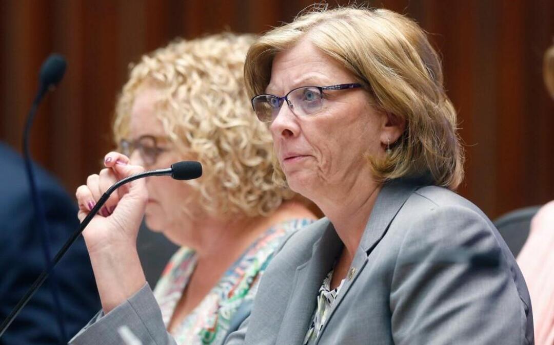 Raleigh Mayor Nancy McFarlane talks during a City Council meeting on June 21, 2016.