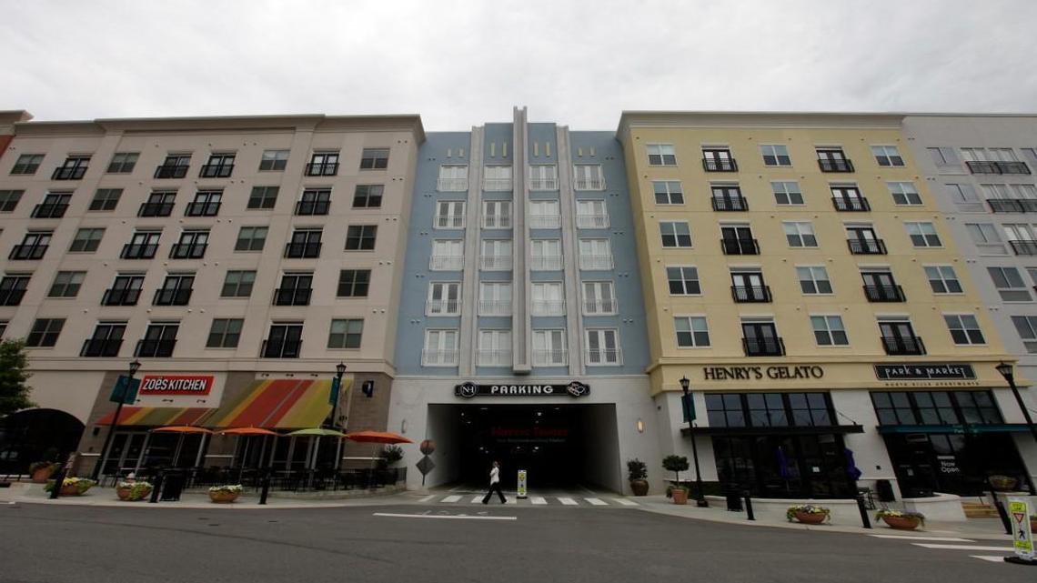 Park & Market apartments at North Hills East in Raleigh. Many of the biggest issues in Raleigh’s District A are about growth and development.
