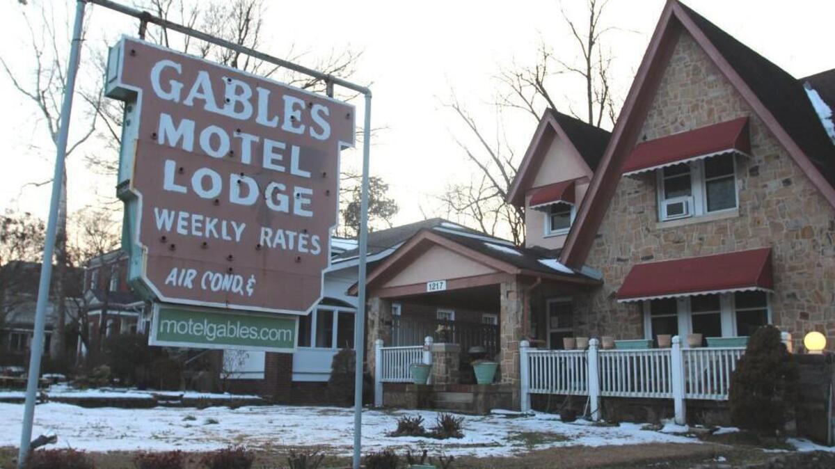 The Gables Motel Lodge in Raleigh’s Mordecai neighborhood is on the market for $1.5 million.