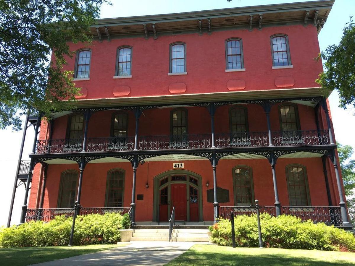 The Raleigh and Gaston Seaboard Coast Line Building, built in 1882, is located on Salisbury Street in downtown Raleigh. A Major League Soccer stadium proposed by NCFC owner Steve Malik appears to encompass the coast line building property.