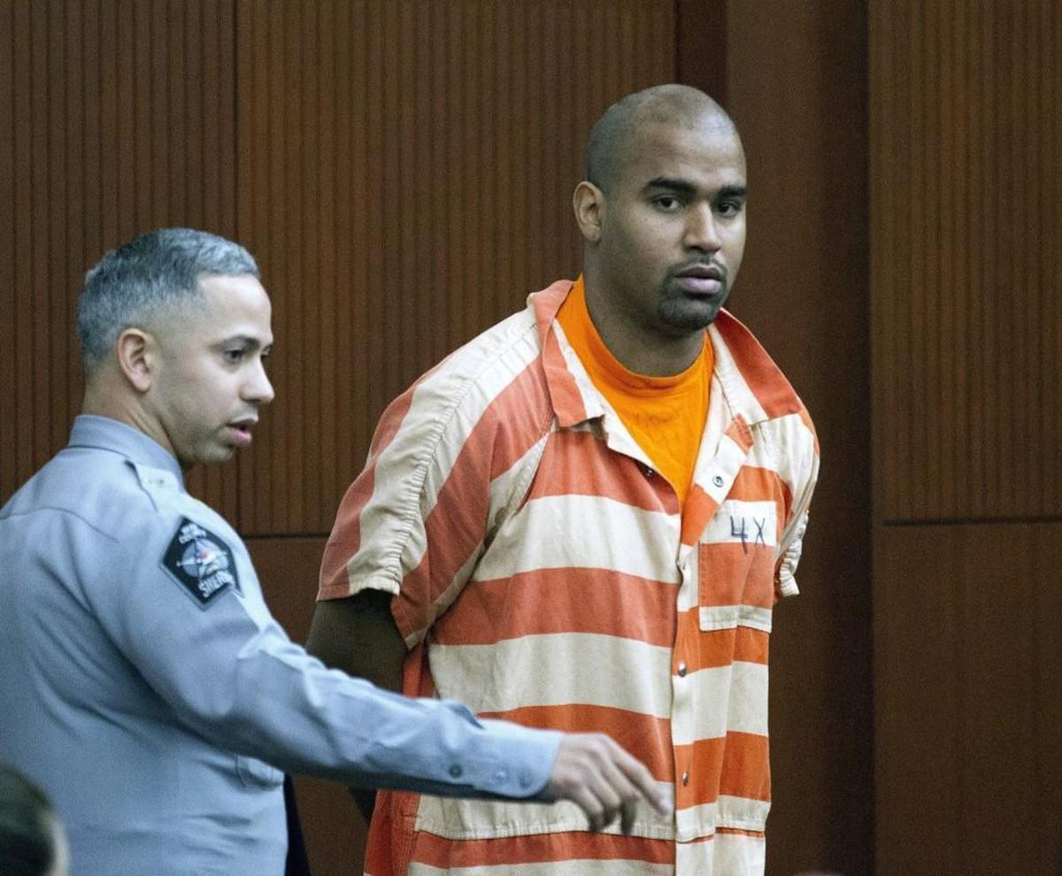 Brandon James Lee, 34, makes his first appearance before a judge in a Wake County courtroom Monday. He called police Sunday afternoon to tell them he had killed his mother and girlfriend and has been charged with murder in the deaths of the two women. He was denied bail.