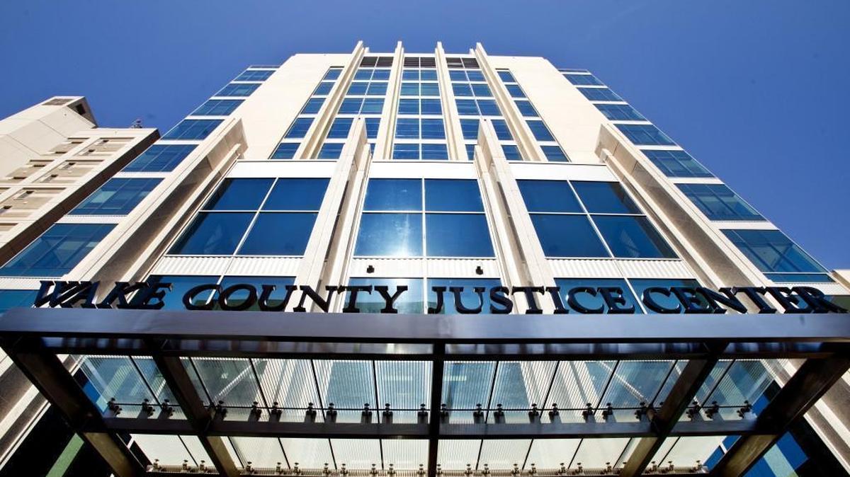 The Wake County Justice Center.