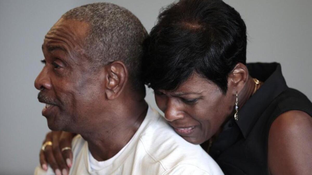 Lennis Harris Sr. and his wife, Donna-maria Harris
