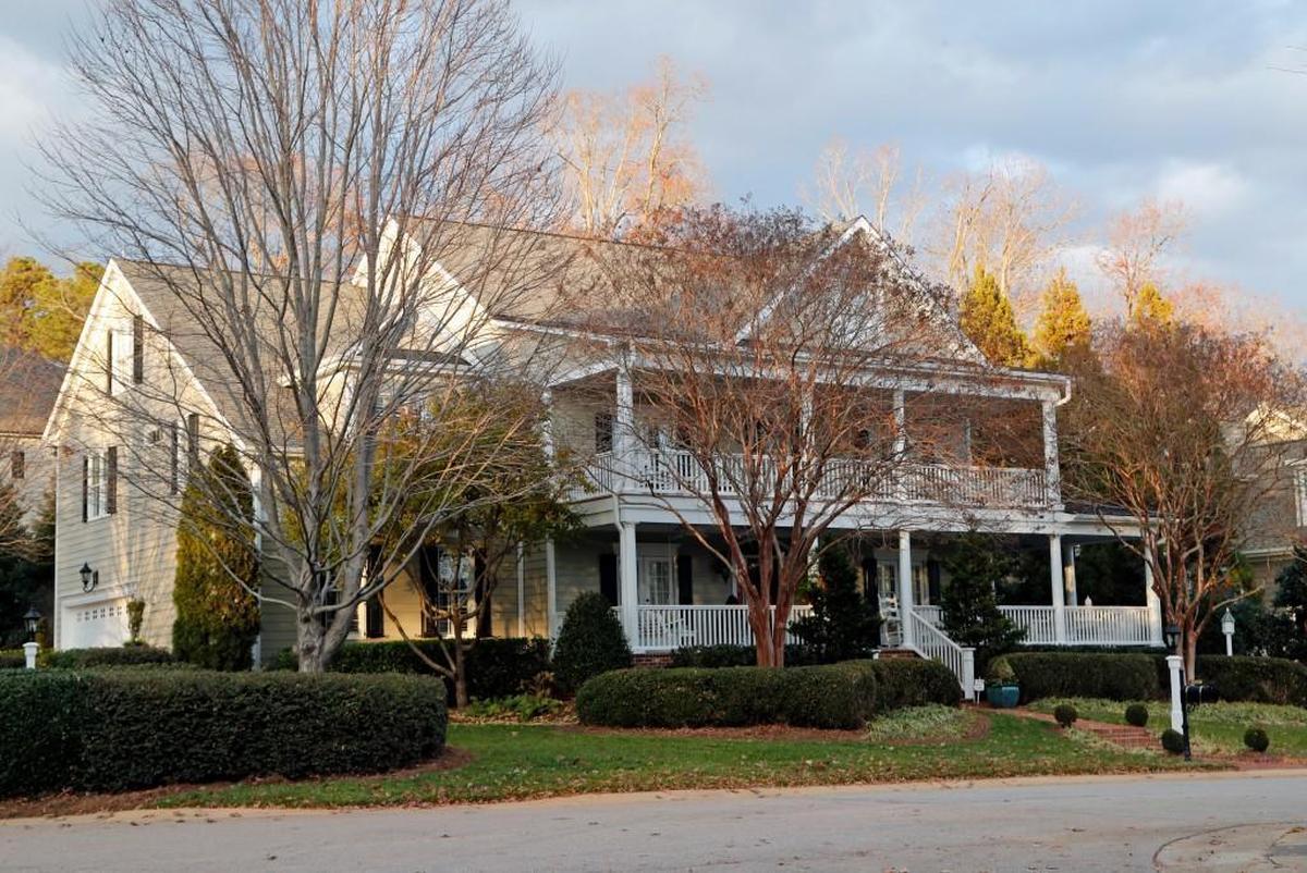 The home of former Wake County Register of Deeds Laura Riddick, at 1920 Stannard Trail, is seen on Tuesday, Dec. 12, 2017, the day Riddick was indicted on six counts of embezzlement.