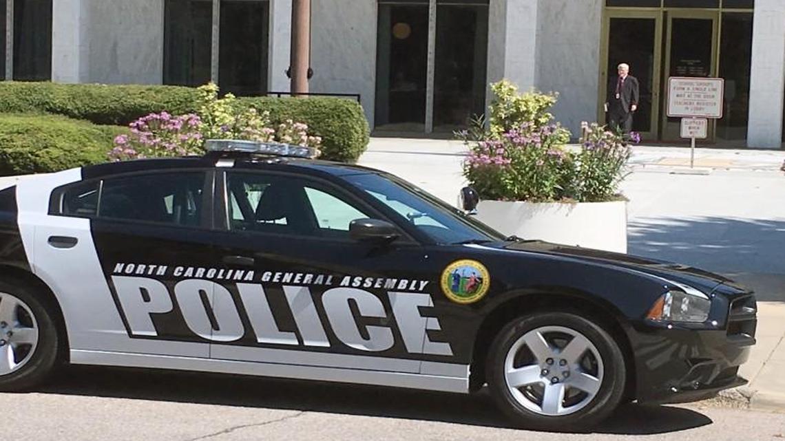 The NC General Assembly has its own police department and its own police cars – including one that’s been parked nearly every day in front of the state Legislative Building in downtown Raleigh since spring.