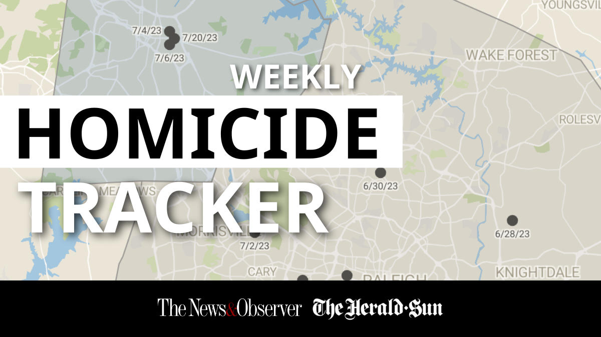 Each week, The News & Observer and The Herald-Sun will report homicides in a weekly roundup to report gun violence trends in the community.