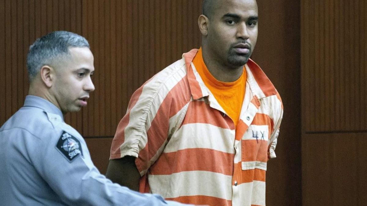Brandon James Lee, 34, makes his first appearance before a judge in a Wake County courtroom Dec. 21, 2015. He called police Dec. 20 to tell them he had killed his mother and girlfriend. He has been charged with murder in the deaths of the two women. He was denied bail.