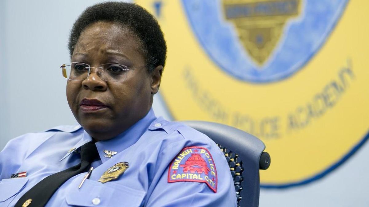Raleigh Police Chief Cassandra Deck-Brown.