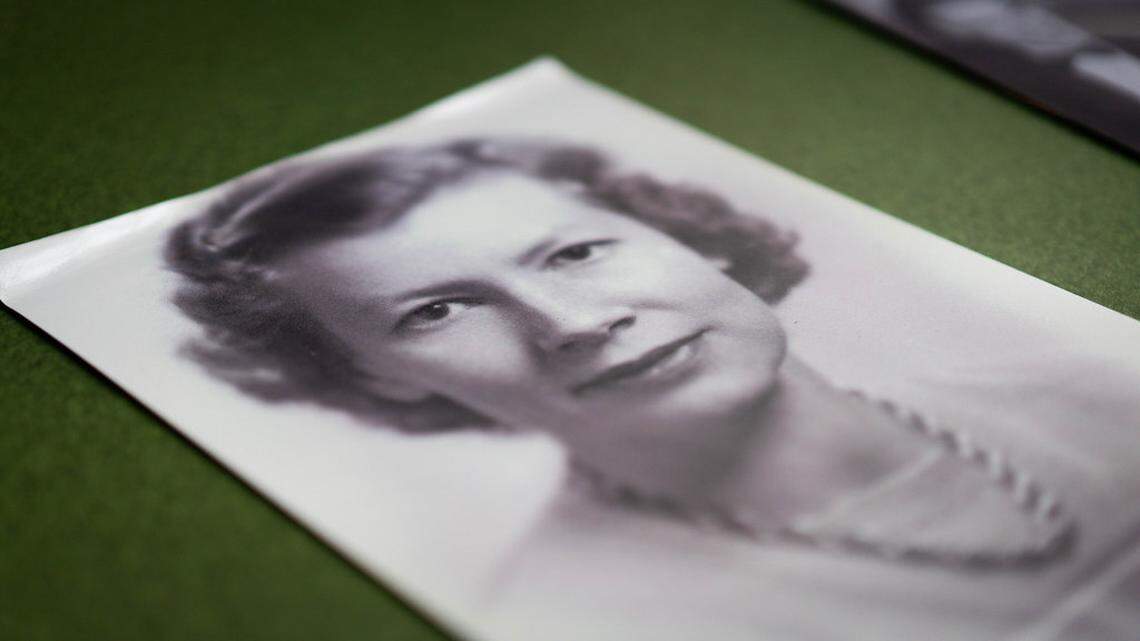 A photo of Biddy Thomas, Margaret Soler’s grandmother who is the namesake of Soler’s new business.