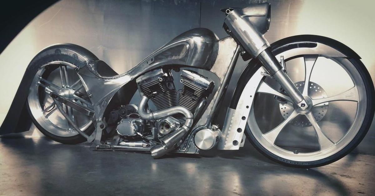 Dan Rollins is building this custom motorcycle for his bride, Dara Debusk. She’s says its “definitely better” than a big diamond. They’ll be married Saturday at the Raleigh Convention Center.