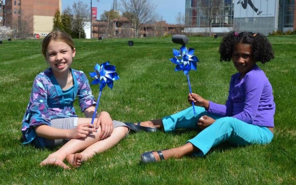 Each year volunteers with Prevent Child Abuse North Carolina plant pinwheels as part of the national Prevent Child Abuse organization’s Pinwheels for Prevention campaign. The pinwheels are meant to start a conversation about abuse.