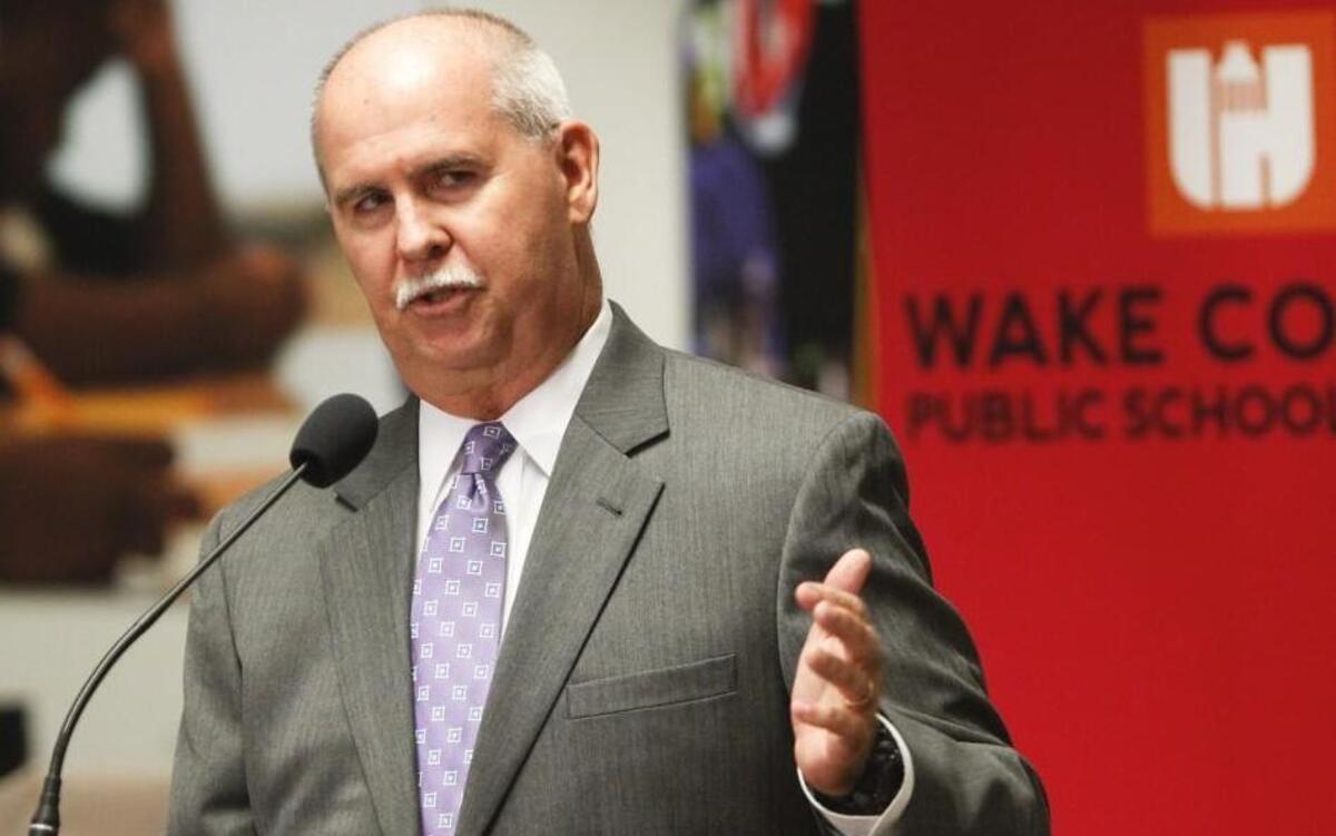 Wake County School Superintendent, Dr. Jim Merrill