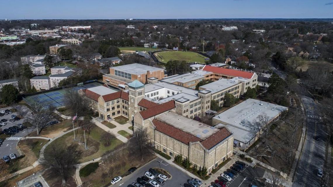Broughton High School is on a Code Red lockdown on Oct. 29, 2024.