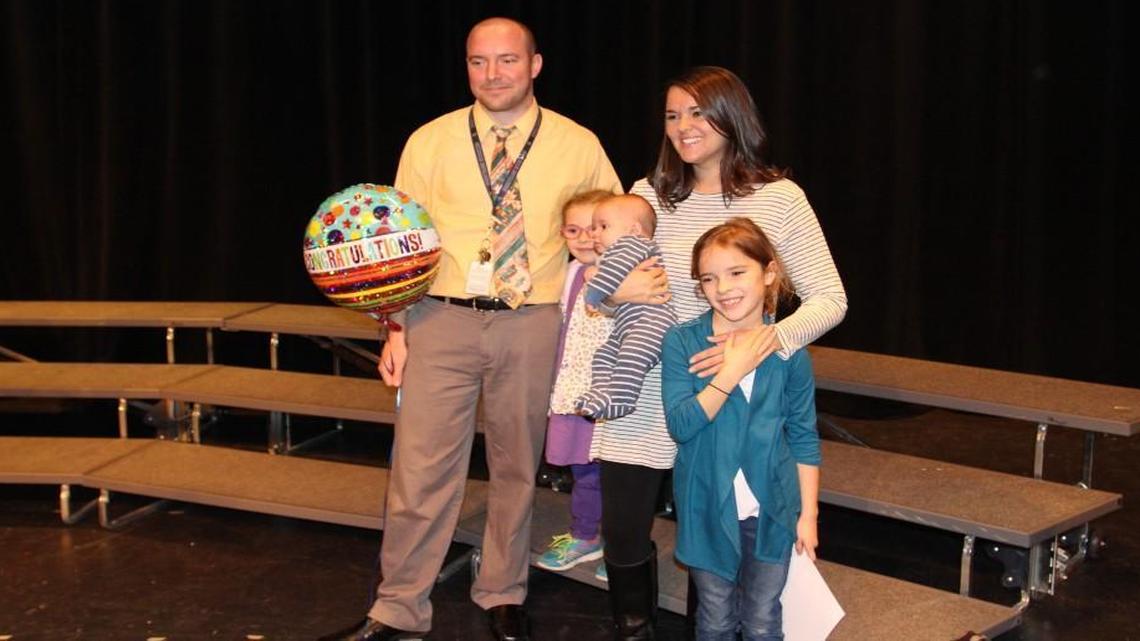 Miles Macleod, a teacher at Heritage High School in Wake Forest, was selected as one of nine regional winners in the running for the statewide Teacher of the Year title.