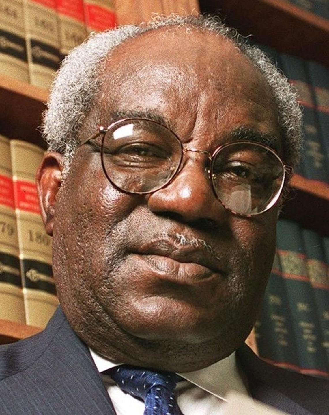 Julius Chambers, the late civil rights leader and N.C. Central University president.