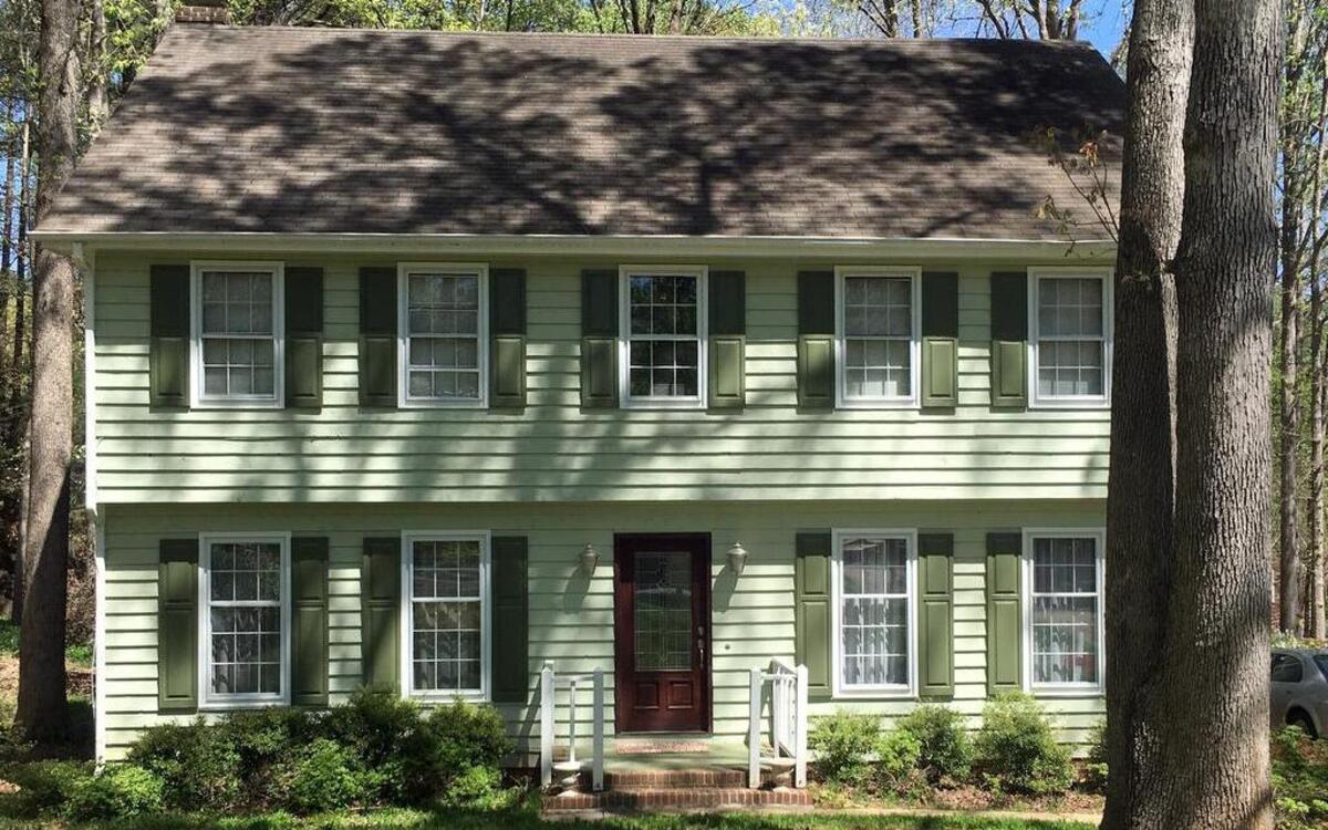 This is the Raleigh house that William and Frances Brodie put up as collateral to bail their son out of jail in 2008.