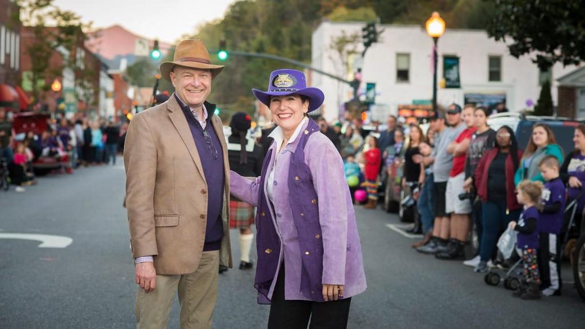 David Belcher and his wife, Susan Belcher