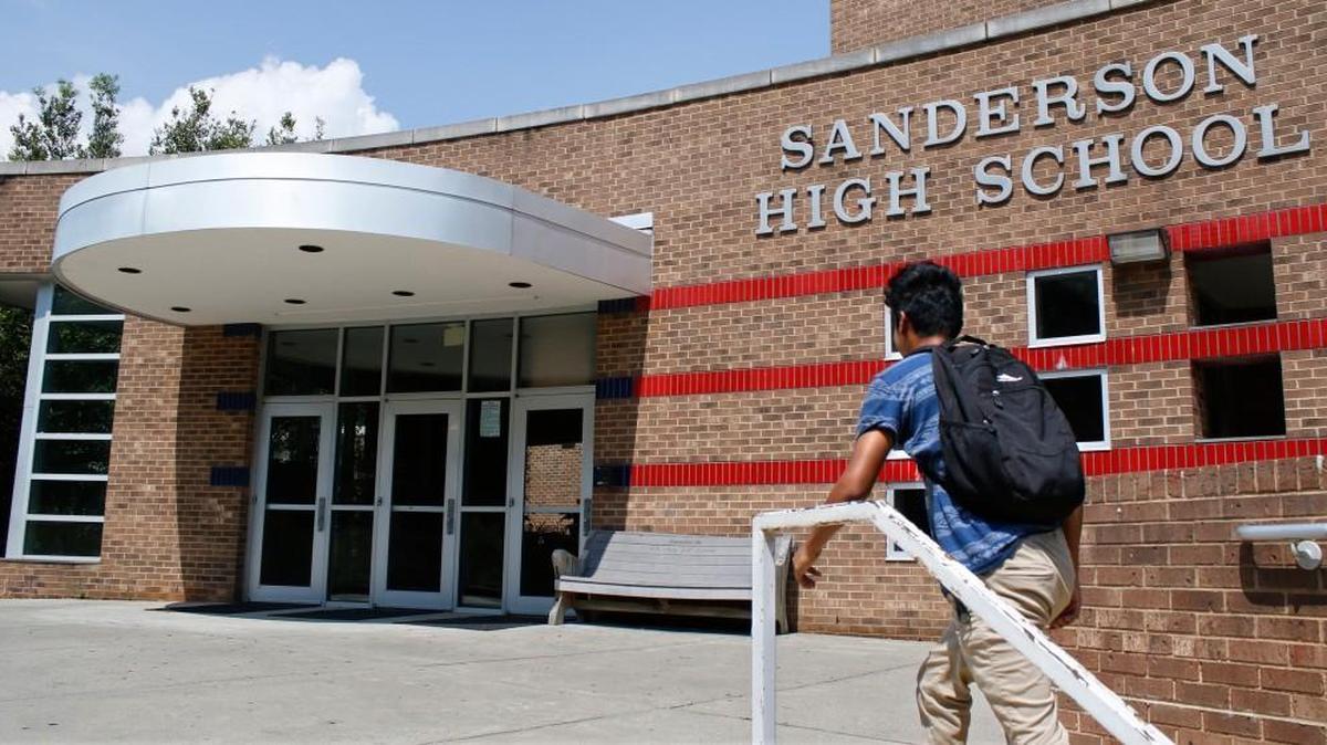 Sanderson High School is one of over 20 schools that closed at some point this school year due to extreme temperatures.
