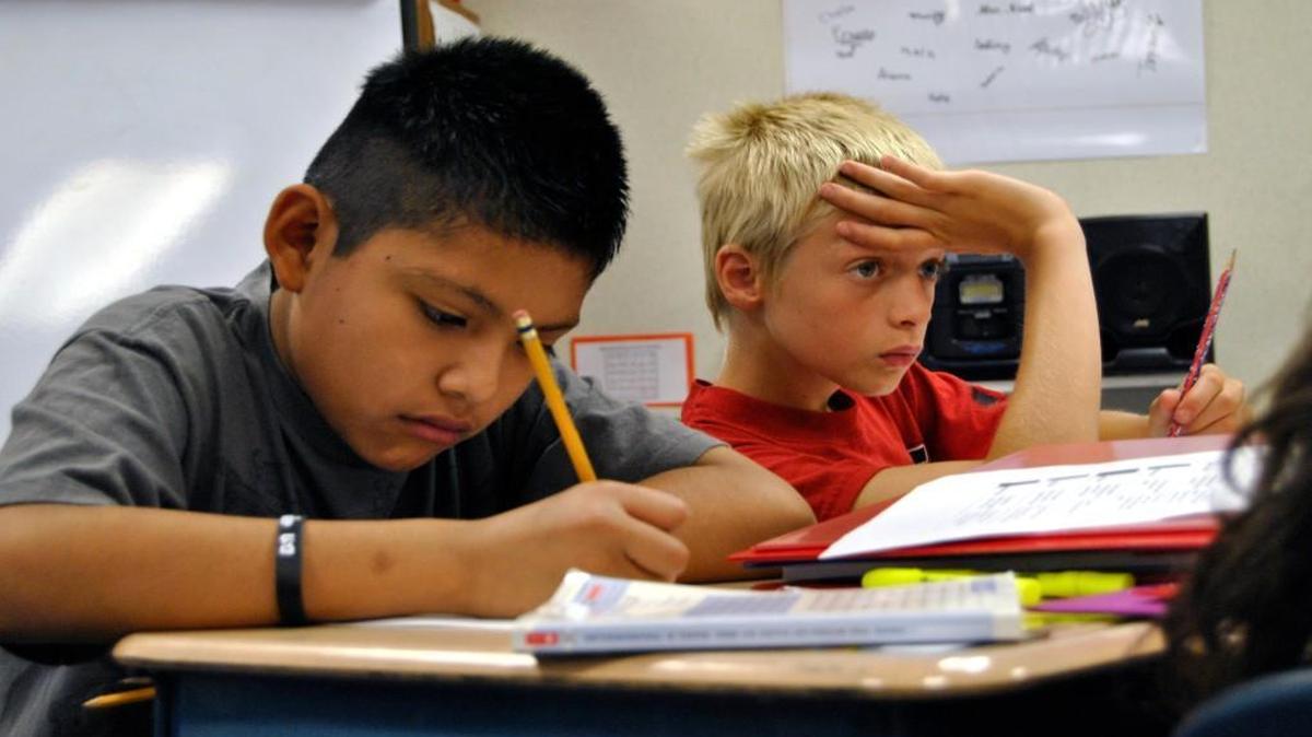 Fifth-grade students at Carver Elementary School in Wendell work on a reading assignment in this 2011 file photo. Carver is one of eight Wake County schools that could change calendars for the 2018-19 school year.