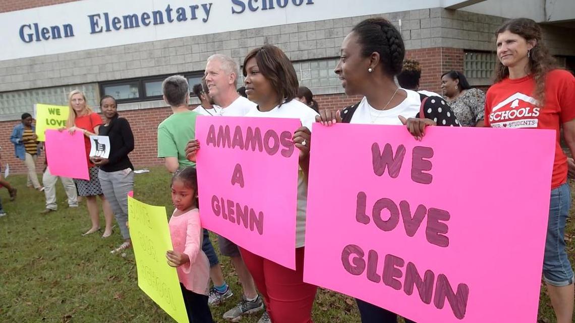 Parents and teachers are meeting at Glenn Elementary School on Tuesday, Oct. 10 to discuss strategies to prevent a possible state takeover.