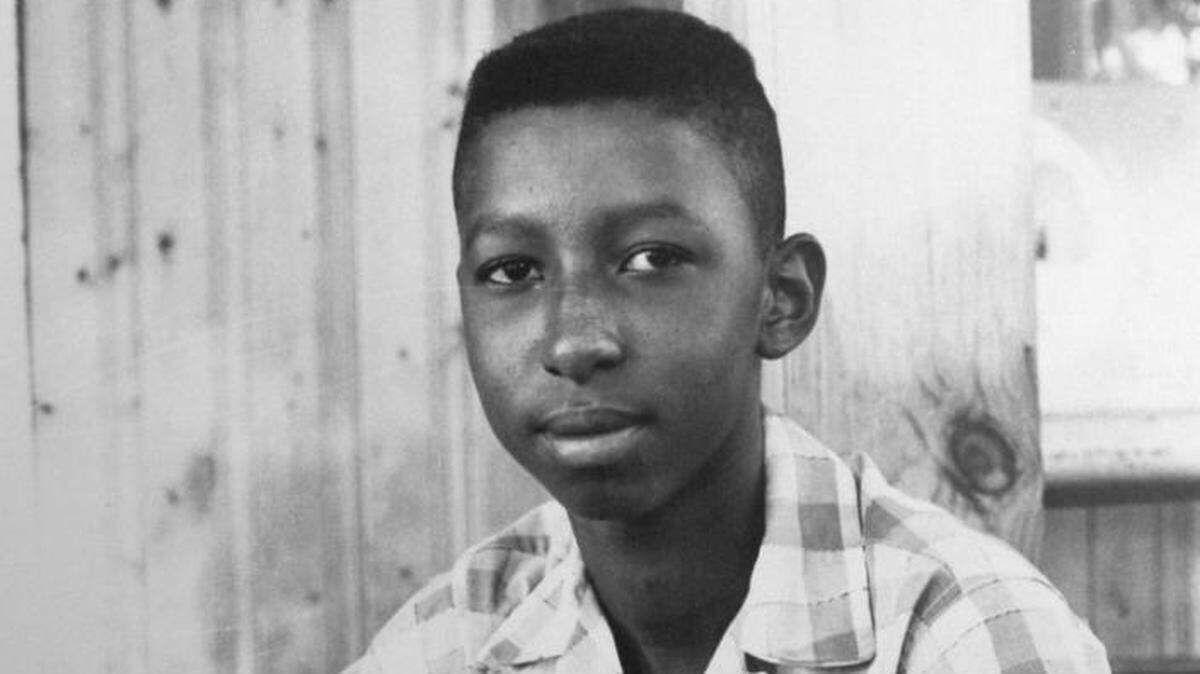 A photo of Joe Holt Jr. taken on August 8, 1957, during his fight with the Raleigh school board to be integrated into Daniels Middle School in Raleigh.