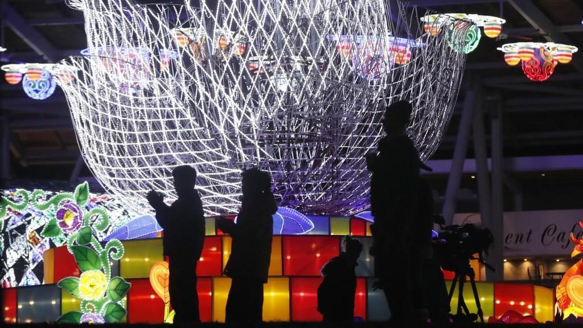 The NC Chinese Lantern Festival is back with new twinkling displays, and a new dragon