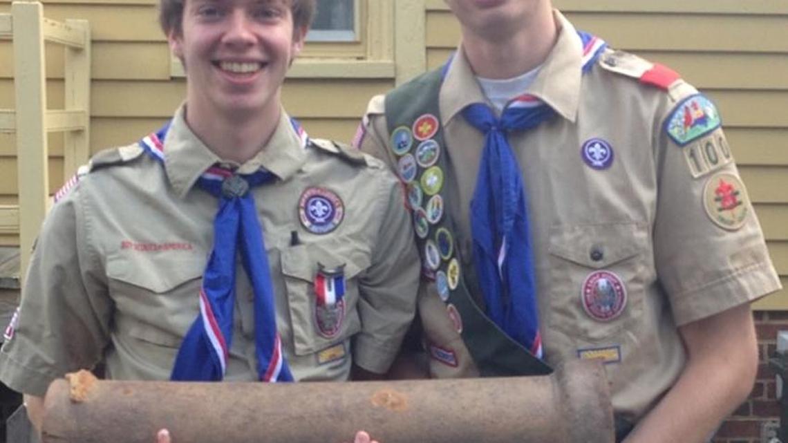 2 Scouts achieve Eagle rank