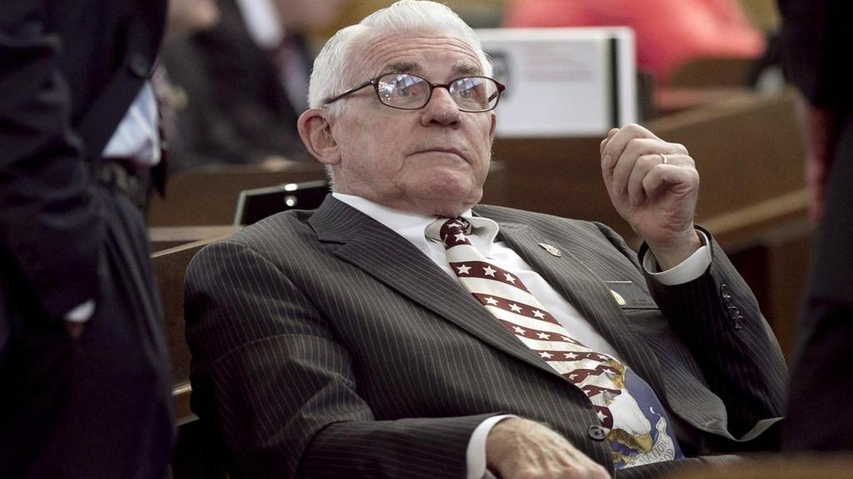 Rep. George Cleveland sponsored a bill to make school board elections partisan.