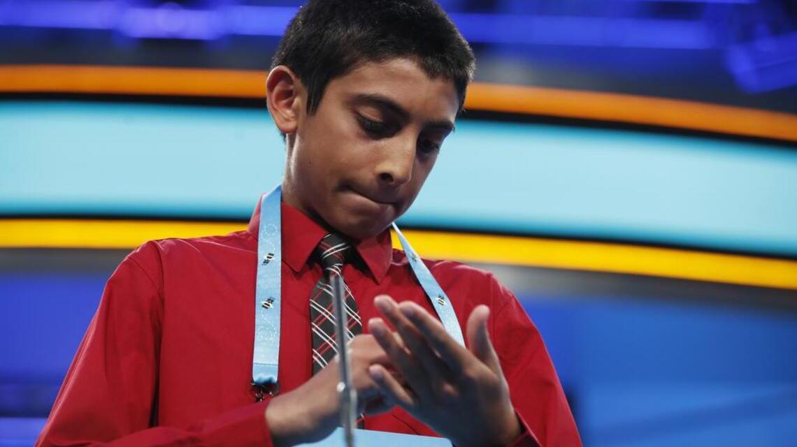 Cary teen ties for 12th place at Scripps National Spelling Bee
