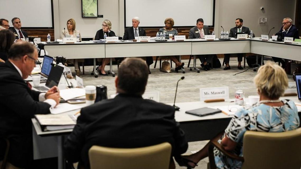 The Board of Governors meeting on Thursday September 7, 2017.