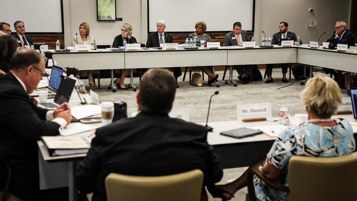 The Board of Governors meeting on Thursday September 7, 2017.
