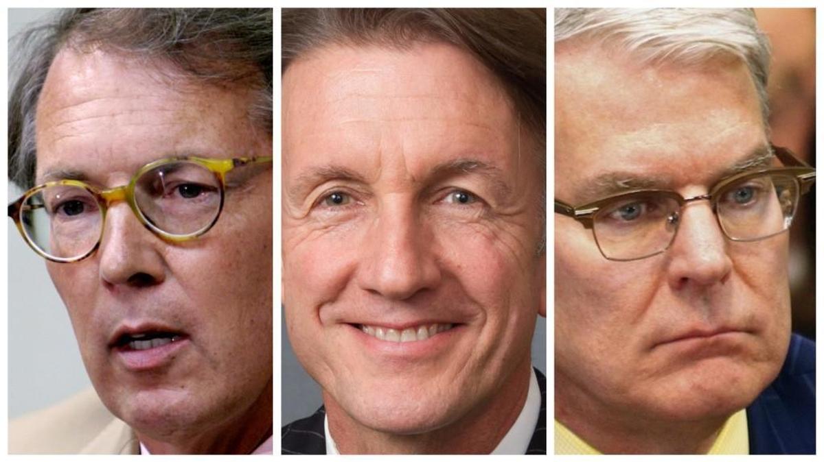 UNC Board of Governors members (from left) Tom Fetzer, Thomas Goolsby and David Powers are also lobbyists.