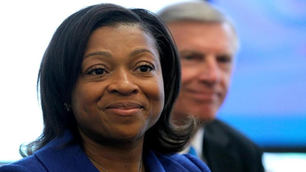 Stacey Franklin Jones was named chancellor of Elizabeth City State University after being elected Thursday, September 4, 2014, by the UNC Board of Governors at a meeting at SAS, the Cary software company.