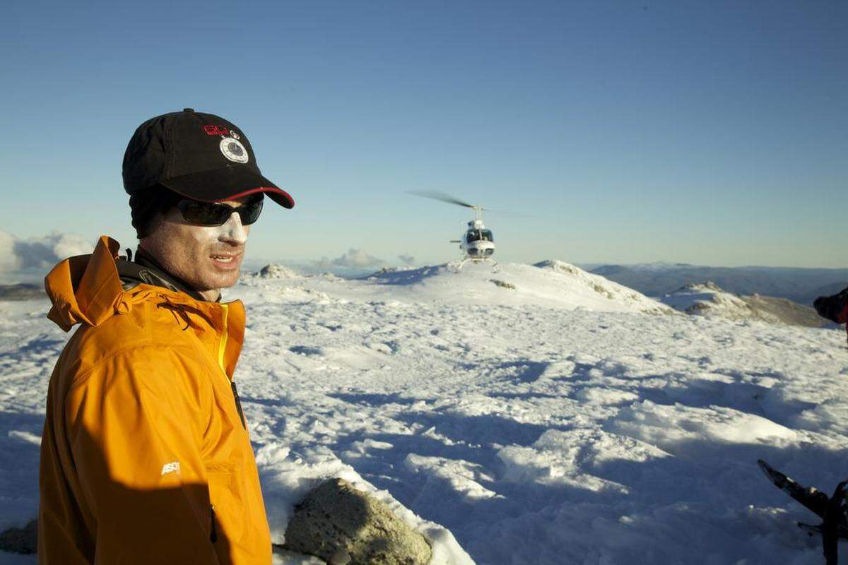 Coleman Cowan on assignment with "60 Minutes" in Australia.