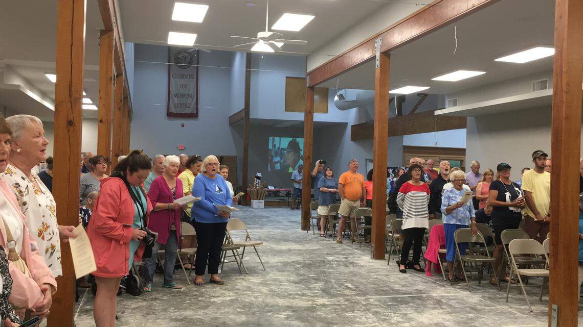Descendants of the residents of Diamond City gathered August 17, 2019, at the Core Sound Waterfowl Museum and Heritage Center for Diamond City Homecoming, an event held every fifth year. The homecoming celebrates the settlements on Shackleford Banks that their ancestors left after a severe 1899 hurricane.