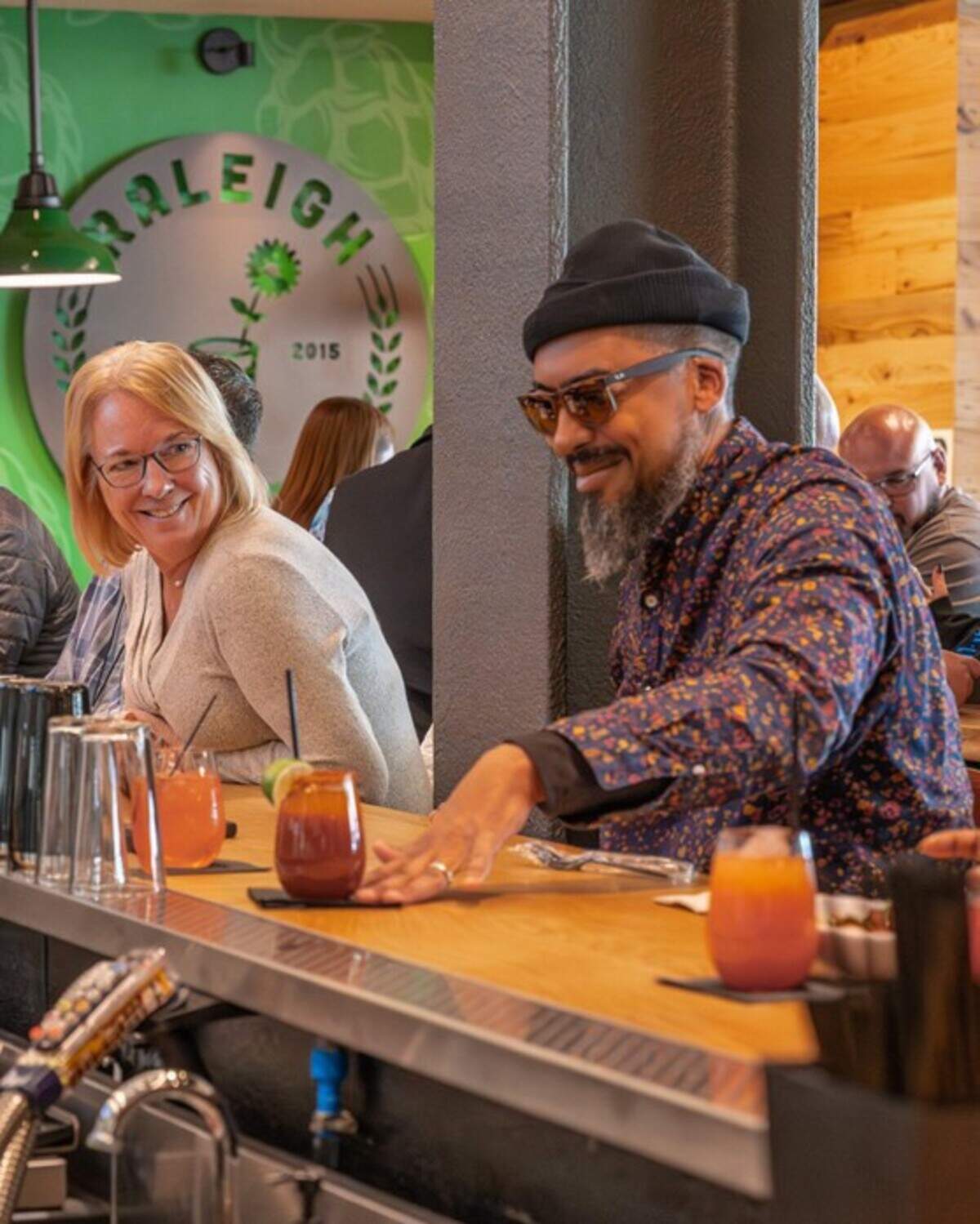The new Raleigh Beer Garden outpost at RDU Airport has more than 20 beers on tap.