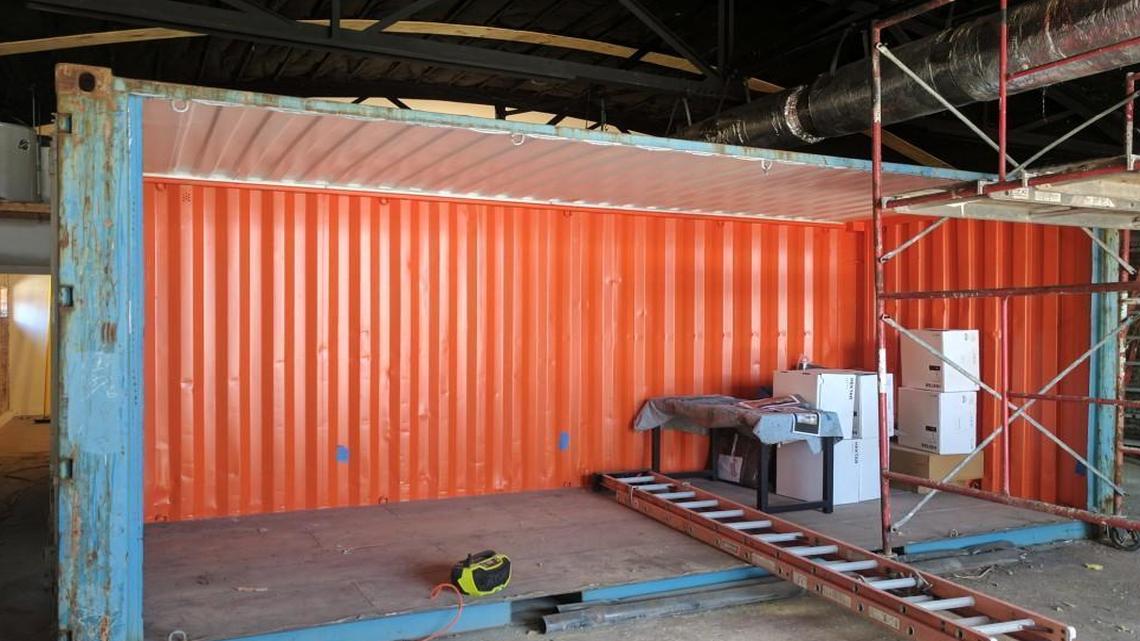 Repurposed shipping containers are the focal point of a new development in the works in downtown Wilmington.