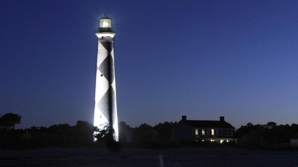 The Cape Lookout Lighthouse in Carteret County will soon be powered by solar energy and switch to an LED light source.