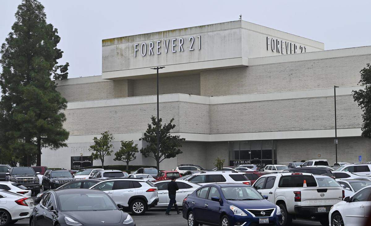 The clothing retailer Forever 21 closed its Triangle stores. 