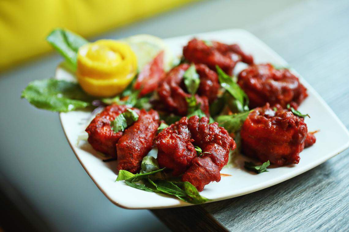 The Shrimp 65 appetizer at Lime & Lemon is made with spicy, crispy shrimp. The Indian restaurant, which recently opened in Apex, also serves a similar appetizer called Chicken 65. 