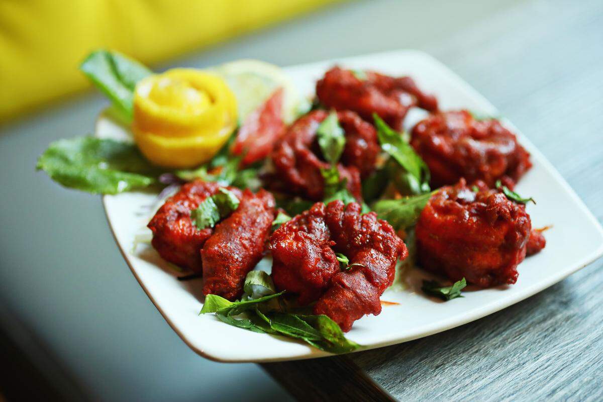 The Shrimp 65 appetizer at Lime & Lemon is made with spicy, crispy shrimp. The Indian restaurant, which recently opened in Apex, also serves a similar appetizer called Chicken 65. 