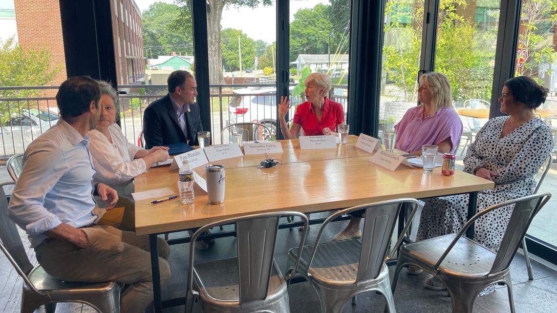 Local business leaders and politicians met Aug 25 to discuss the economic impacts of SB 20.