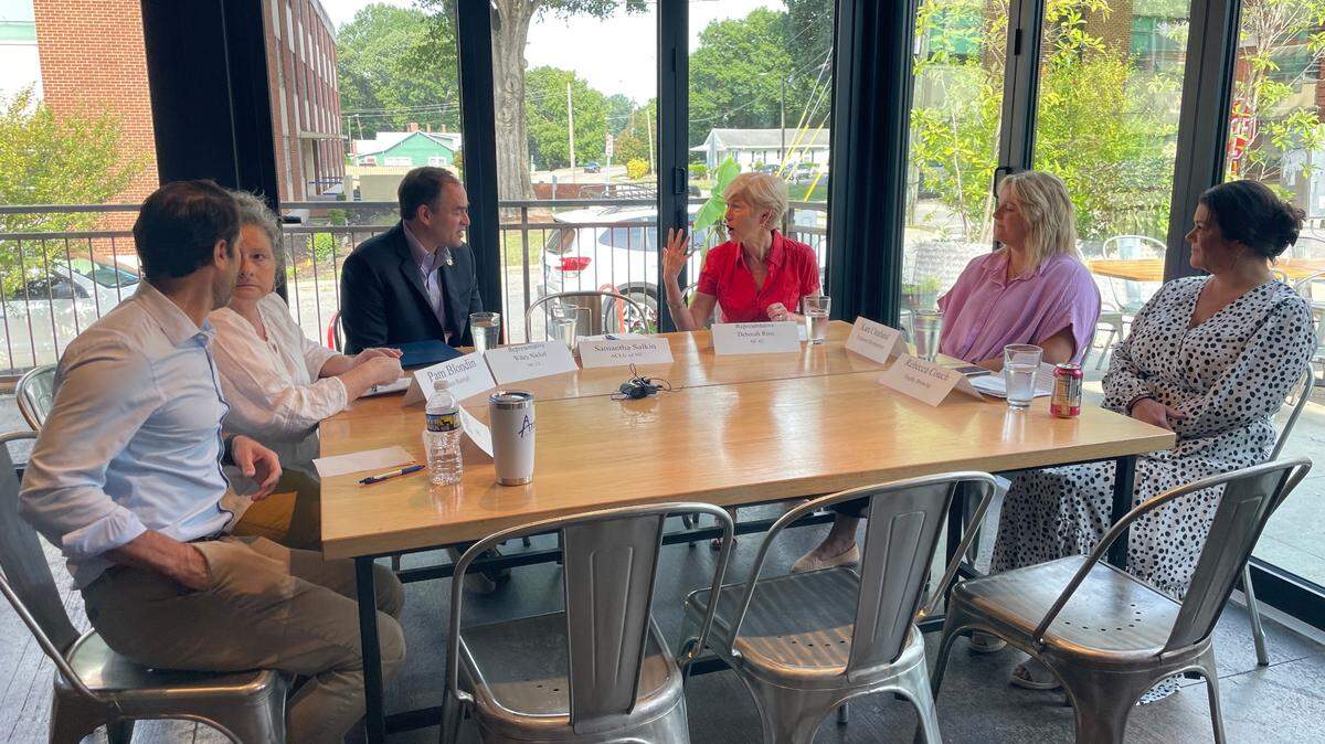 Local business leaders and politicians met Aug 25 to discuss the economic impacts of SB 20.