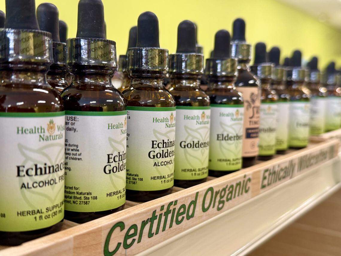 Supplements and other products at Health Wisdom Naturals are non-GMO, and the store is focused on organic and regenerative items.