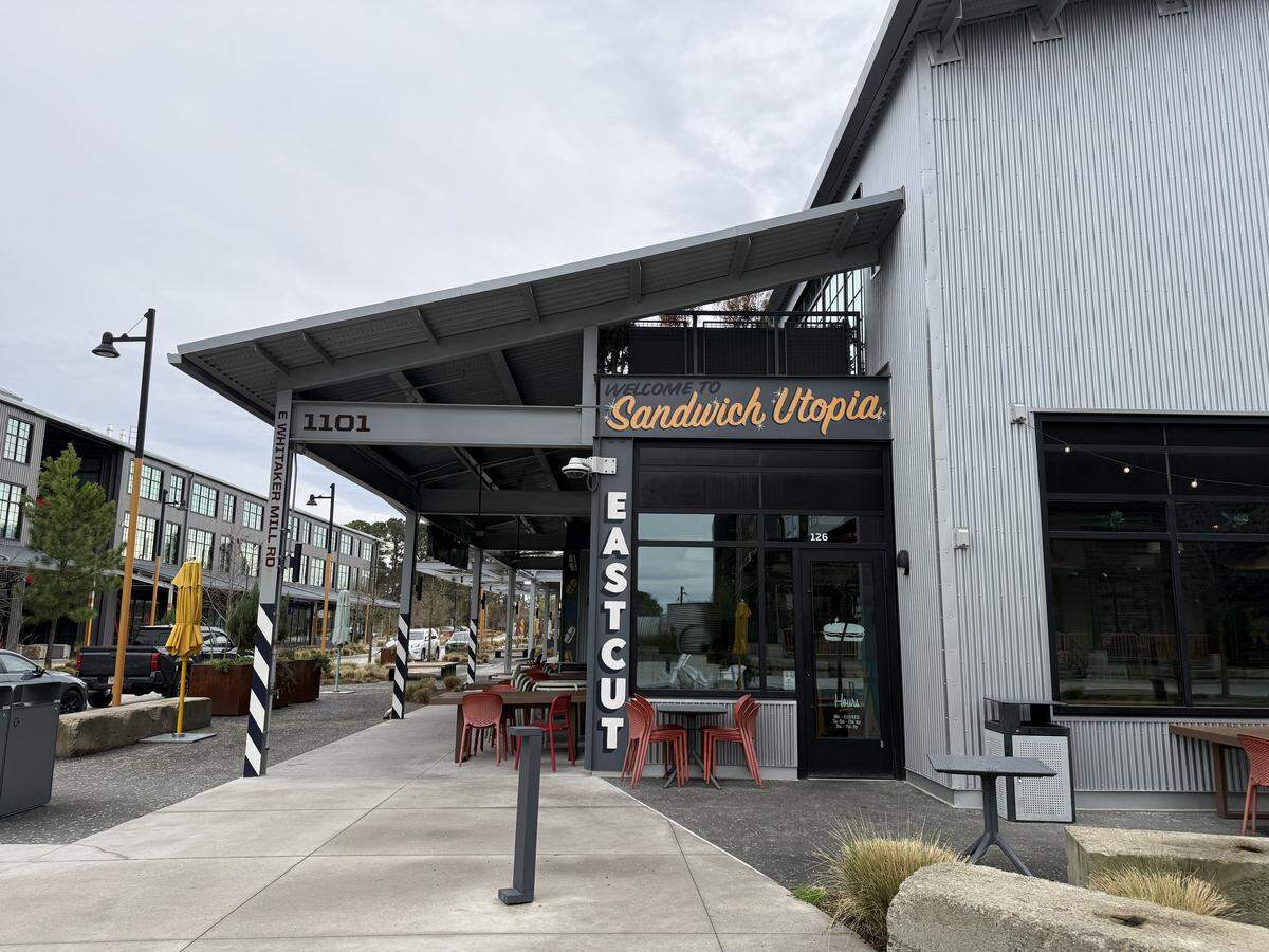 The sandwich shop Eastcut Sandwich Bar is expanding to Cary, joining locations at Raleigh Iron Works, pictured, and in Durham.