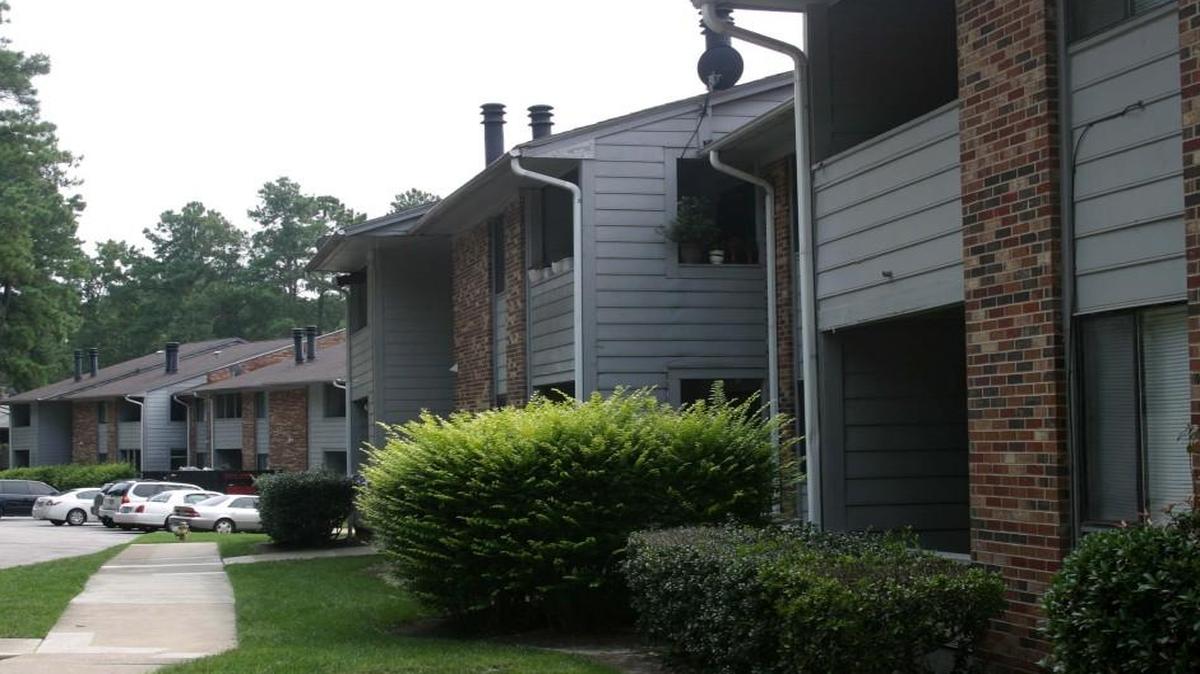 The Forest Hills Apartment complex in Garner.