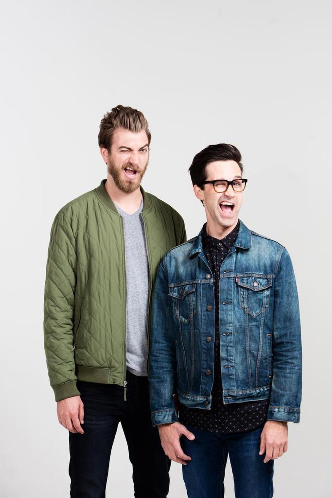 Rhett and Link, who began their YouTube career in Fuquay-Varina, will appear at Carolina Theatre in Durham in December, boosted by their best-selling “Book of Mythicality.”
